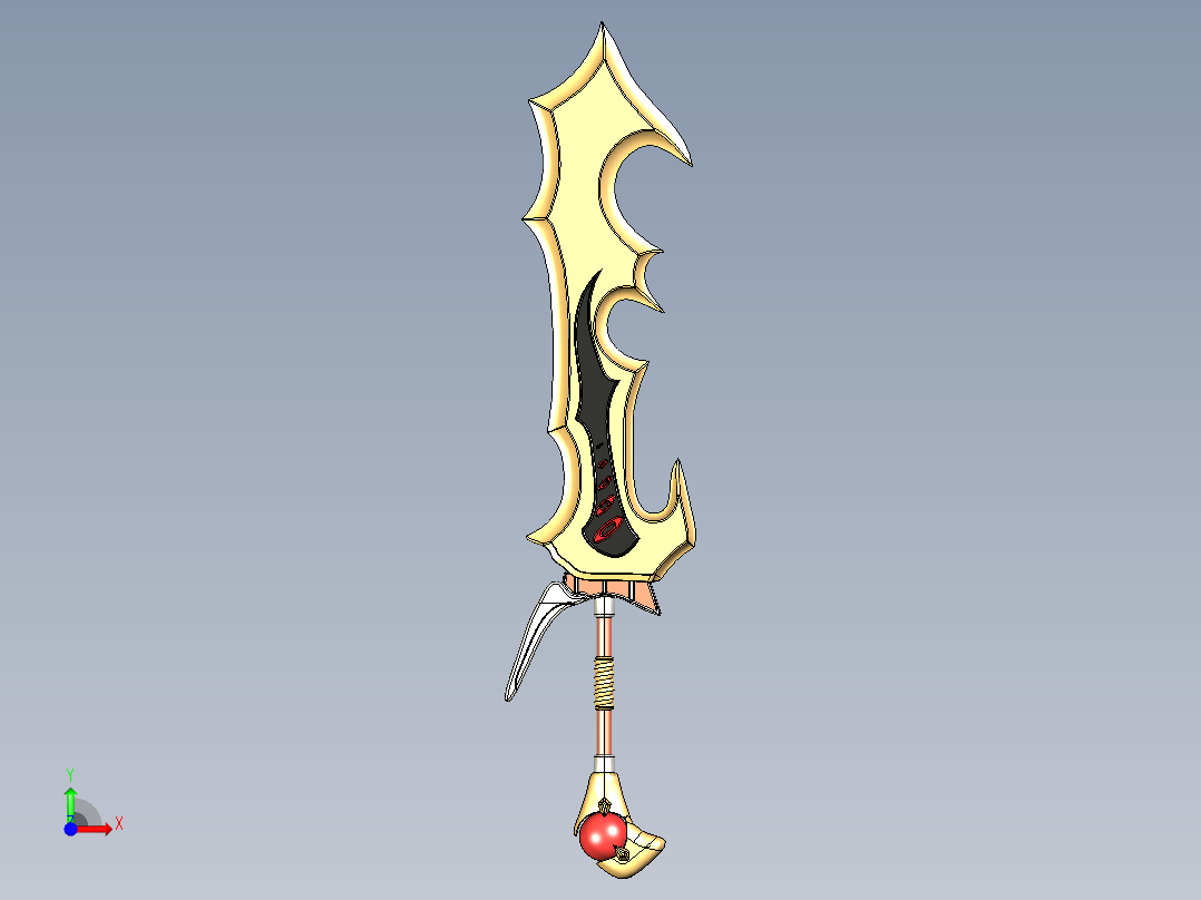 剑、宝剑(176)前视图