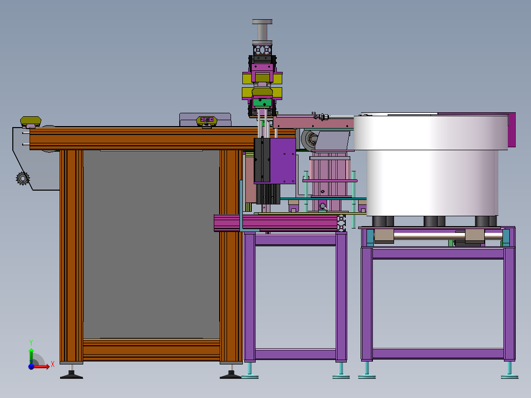 2023.02月-模块灯组立自动化sw18可编辑前视图