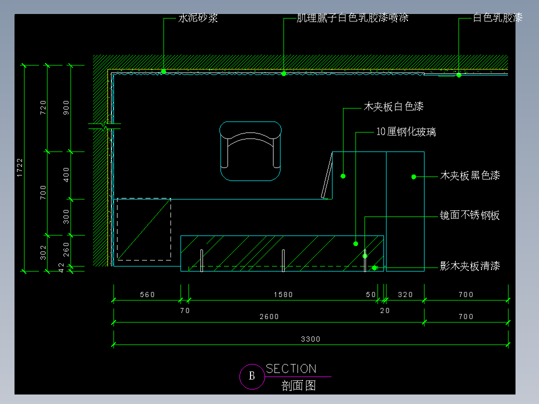 建筑图库工装一-FH04018D
