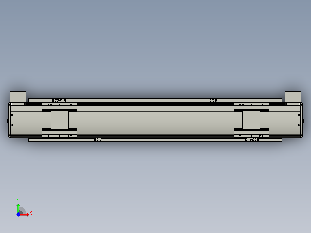 威洛博双电机滑台-VBF14S2-L50-S600-BD-P40-C6前视图