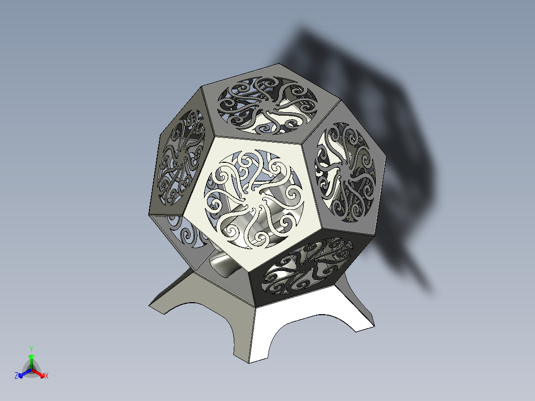 9号火坑正等轴测图