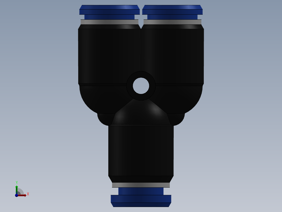 Ø6 UNIÃO Y (C00820600)前视图