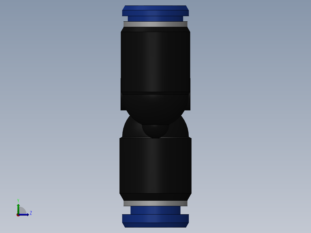 Ø6 UNIÃO Y (C00820600)左视图