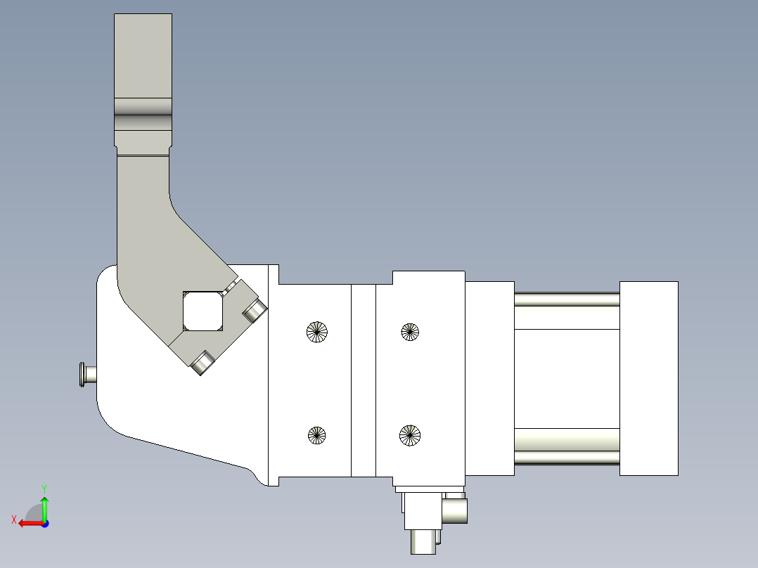 德克斯TUNKERS气缸数模V50.1 A10 T12 5~44后视图