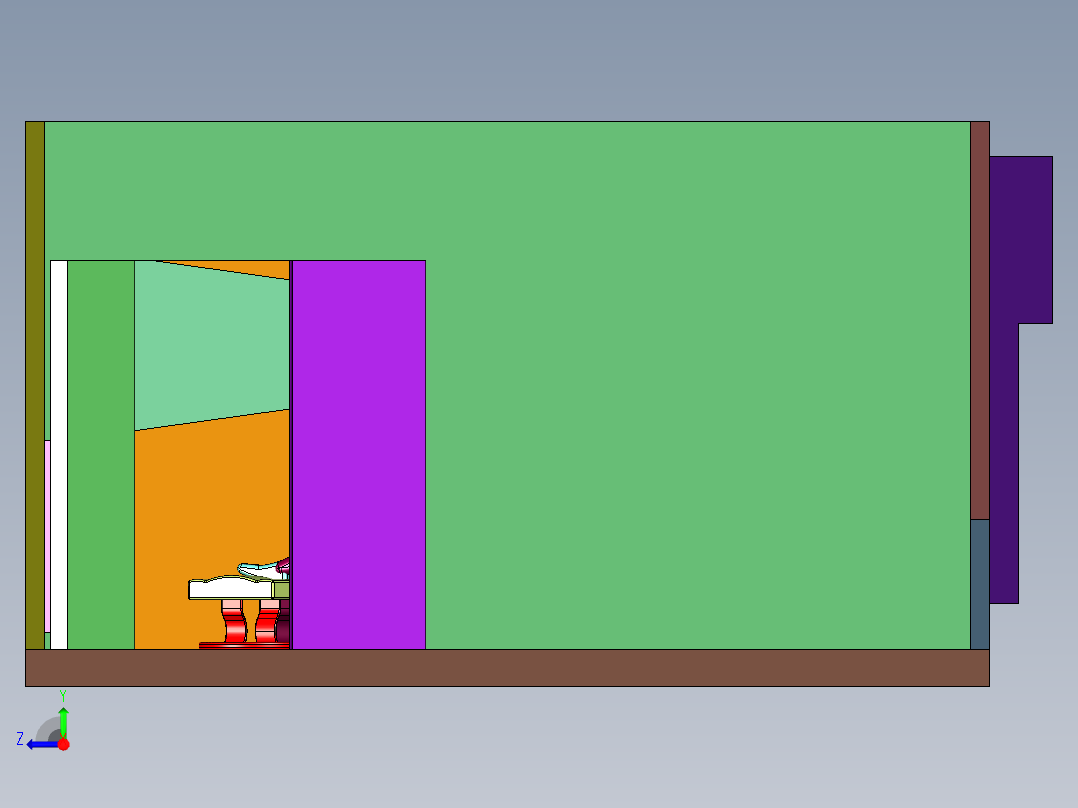 私人影院包厢设计右视图