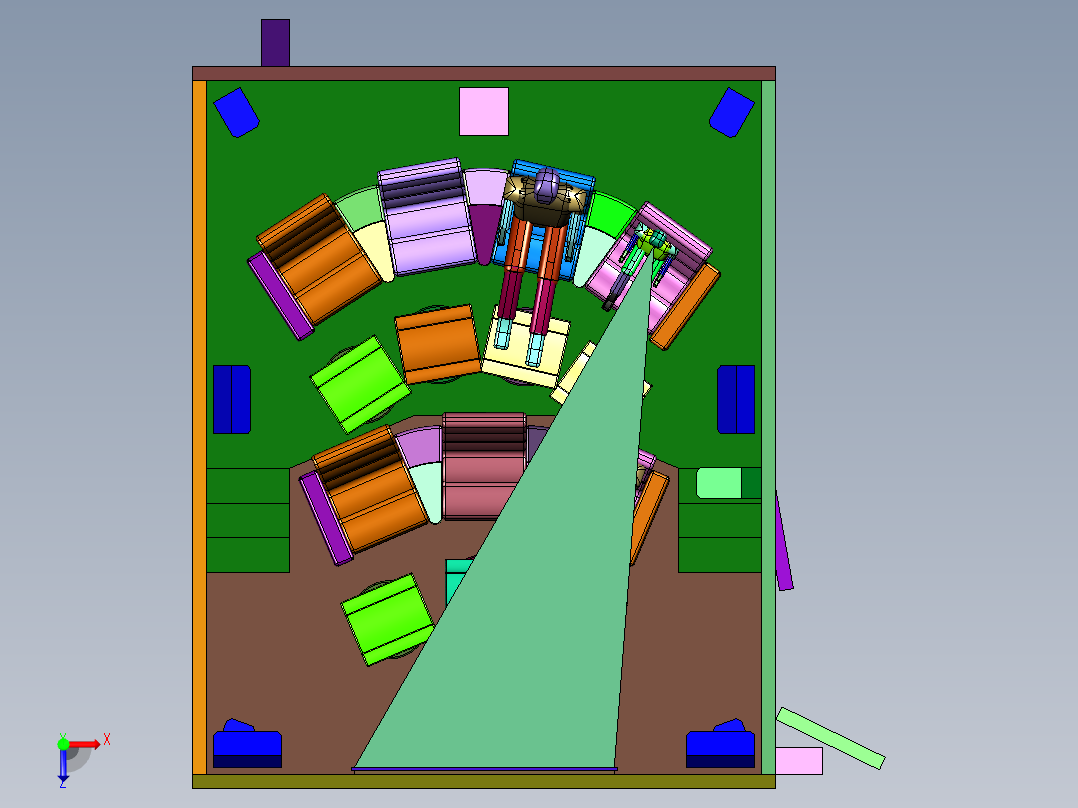 私人影院包厢设计俯视图