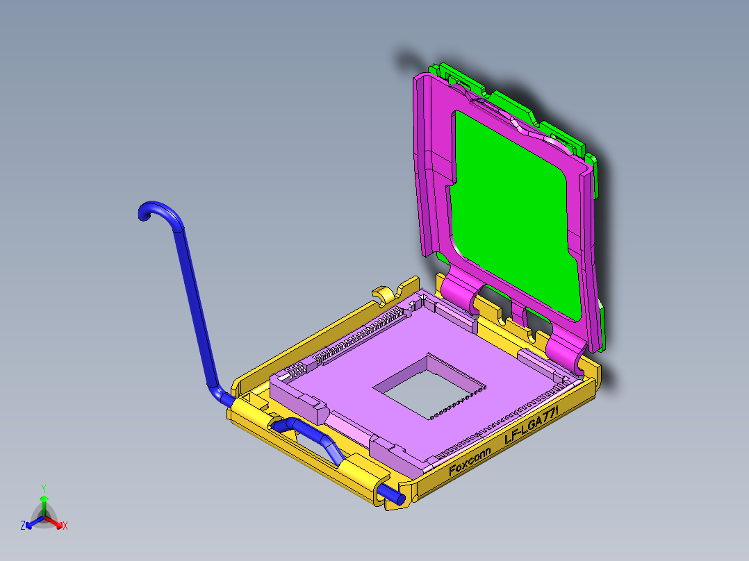 英特尔CPU插槽LGA771 775