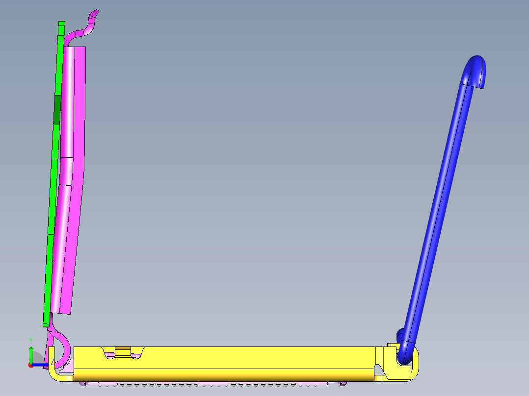 英特尔CPU插槽LGA771 775左视图