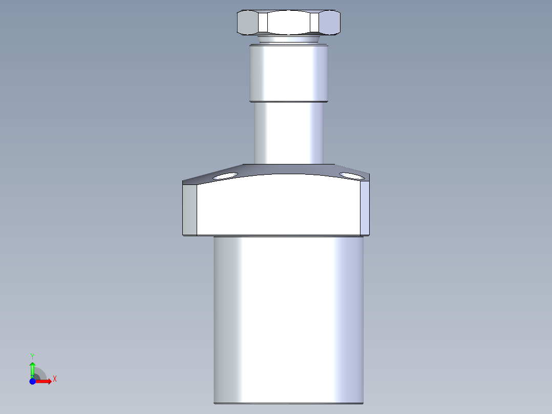KOSMEKLHA0650-SL-Q15多系列多零件图纸模型前视图