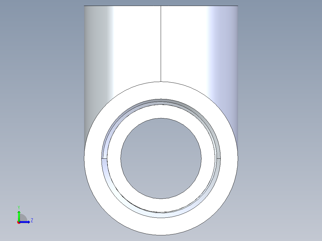 CPVC管件04-Sch80_Tee_FPTxFPTxFPT_9805-007_0.75in左视图