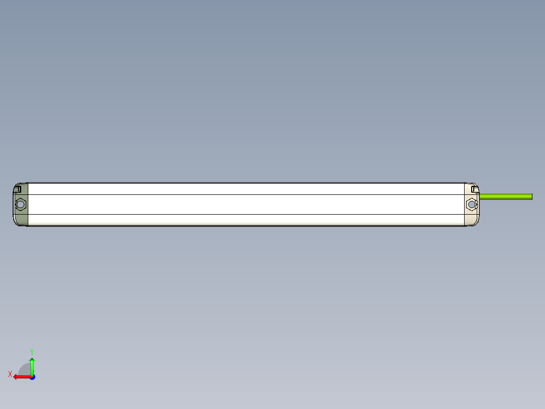 安全_区域传感器H2TLP1420_3D后视图
