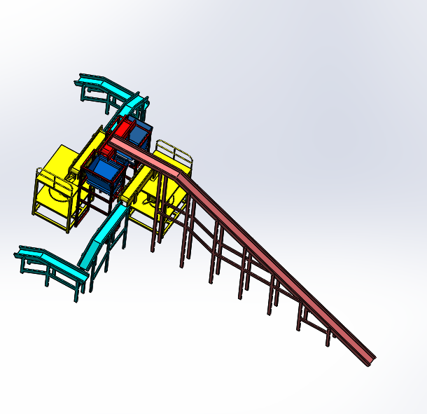 核桃自动筛皮生产线sw17