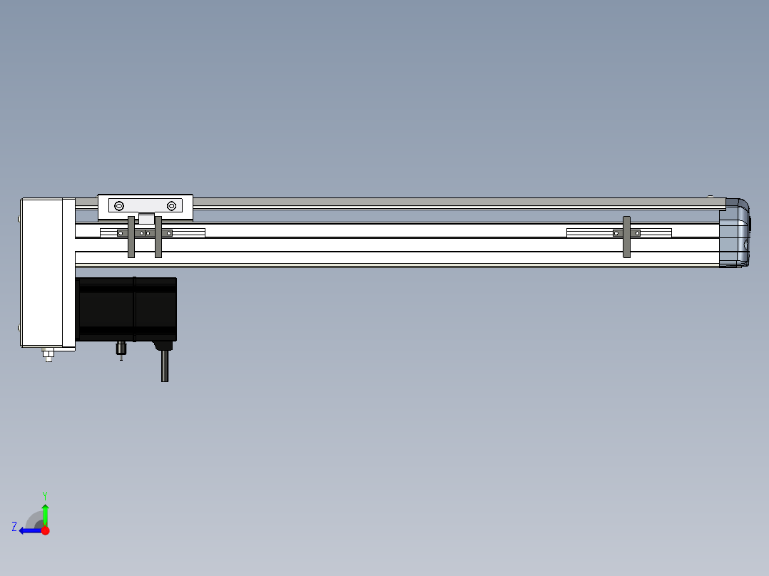 Toyo东佑达直线模组-ETH12-450-BM-200W右视图