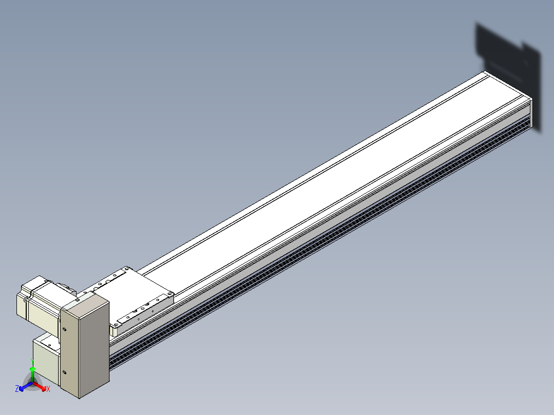 同步带全封闭直线模组TPA-HCB-105D-90-L700-RU-Y-P20-N3