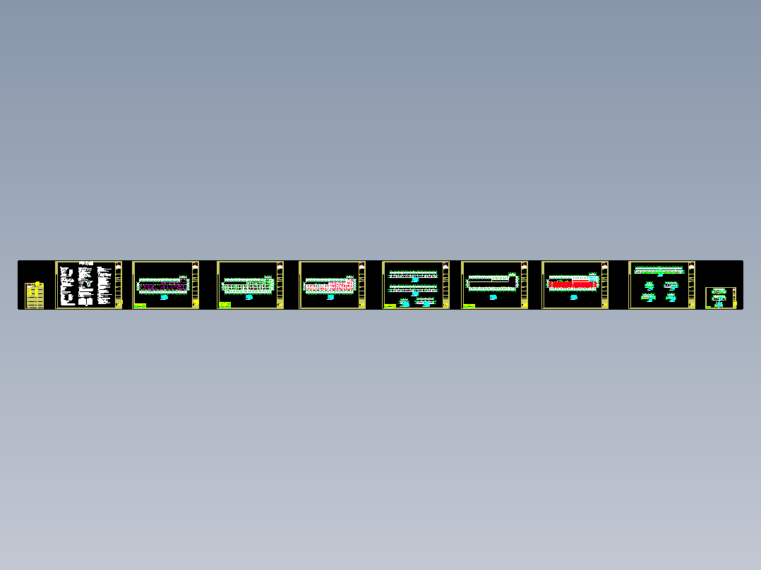 超越集团二期钢结构工程CAD