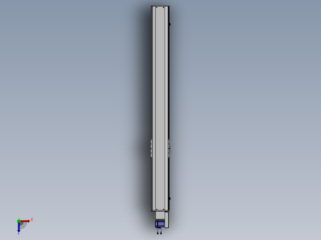 精密模组MT220-L150-2100-R-M75-C4俯视图