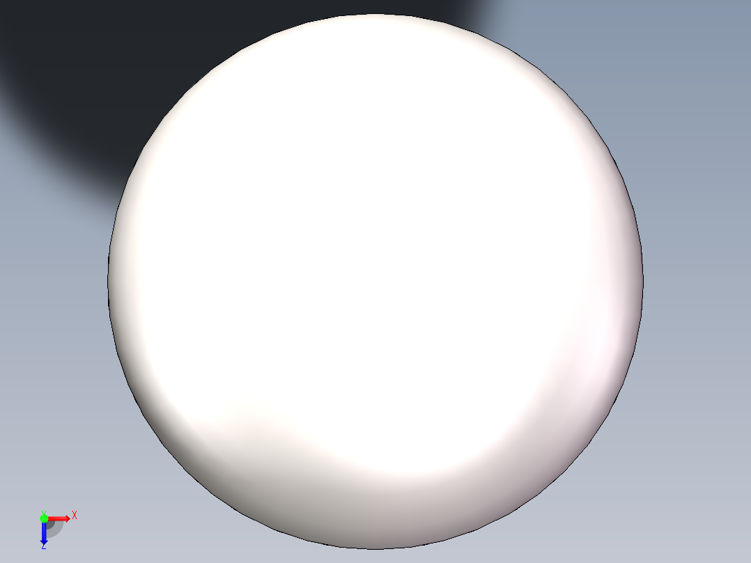 EHA椭圆形封头DN550俯视图