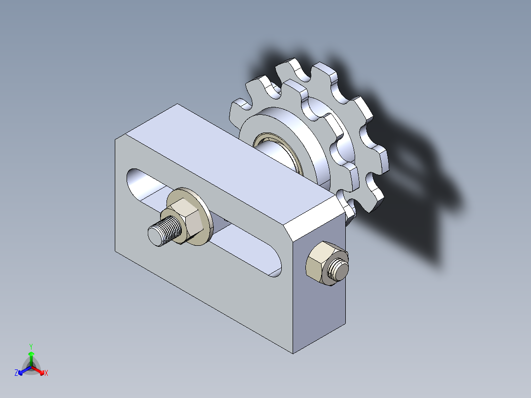 自动装配机装配线正等轴测图
