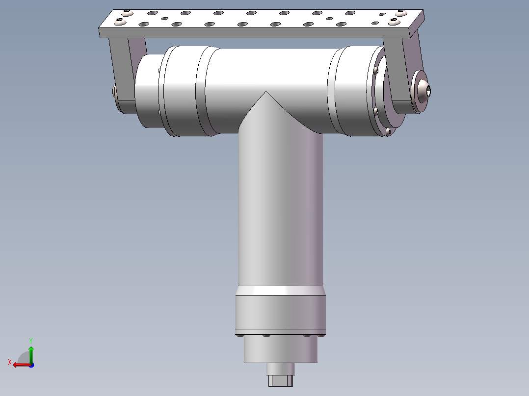 电机云台（总装）1308060后视图