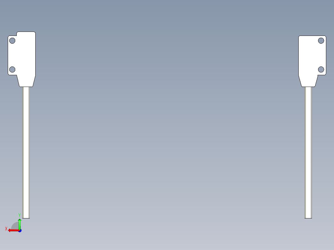 光电_激光传感器LMF13-T后视图