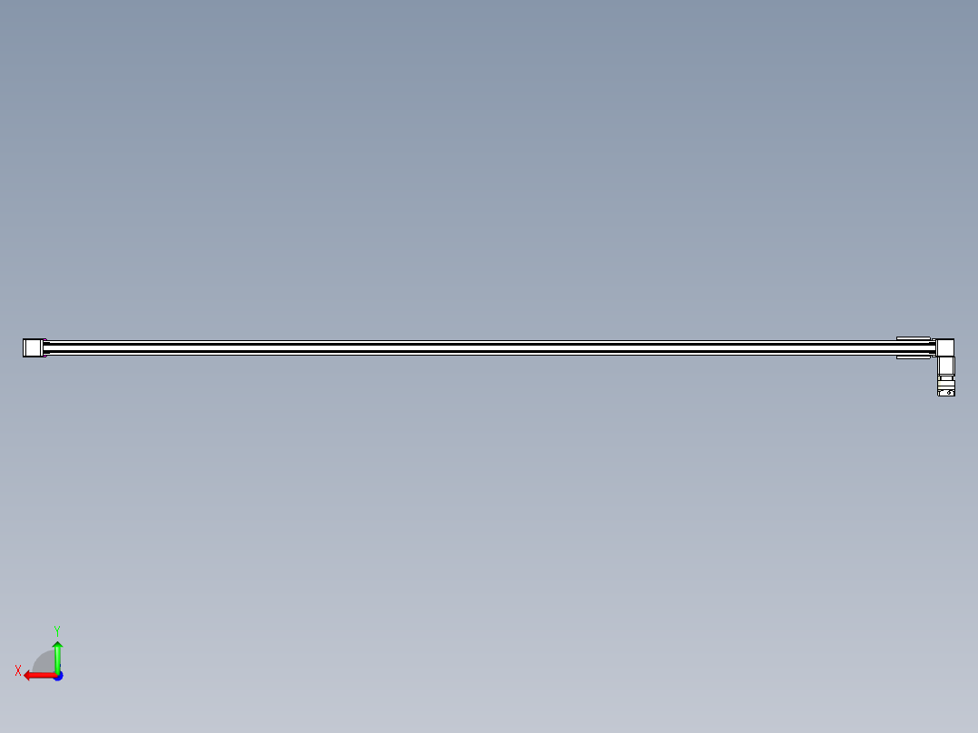 威洛博LB.GB同步带传动--欧规系列GB8-L192-S4550-BL-P75-K后视图