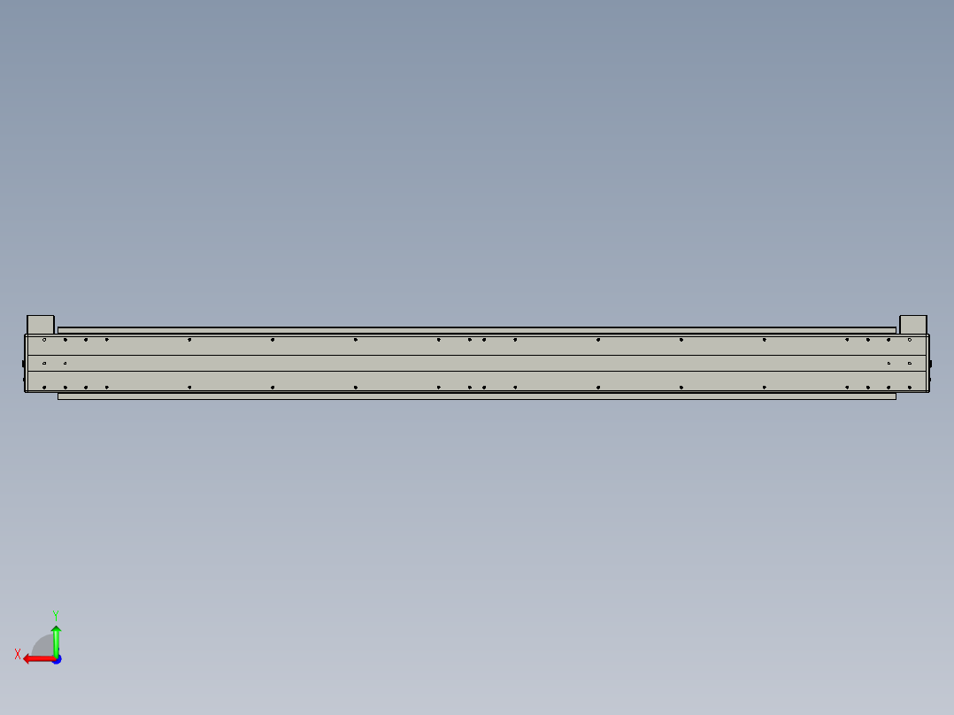 威洛博双电机滑台-VBC14S2-L50-S1600-BU-P40-C6后视图