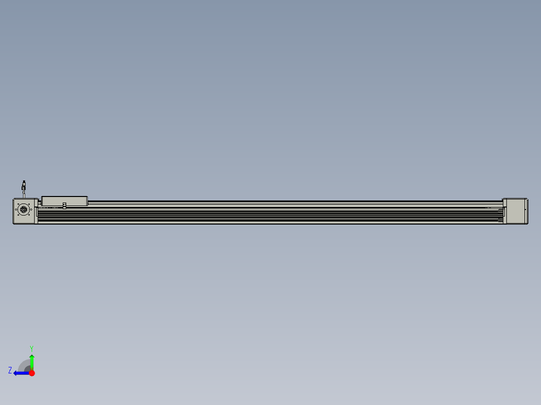 威洛博直线电机模组EB16-L208-S1900-R-ZP75-MS3-5K右视图