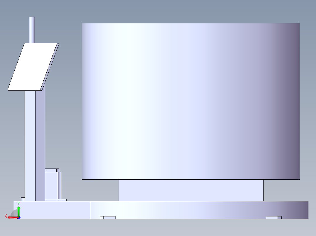 电芯垛包装线sw20后视图