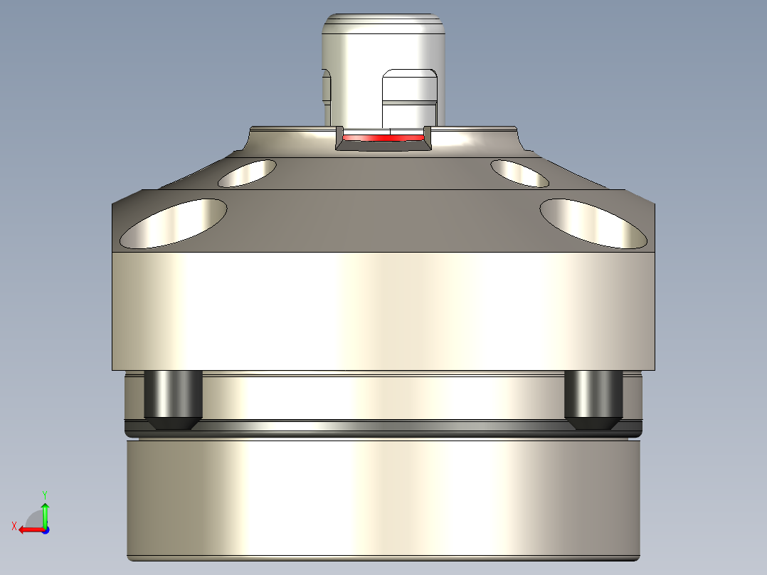KOSMEKSFA3000-M2N-130多系列多零件图纸模型多系列多零件图纸模型后视图