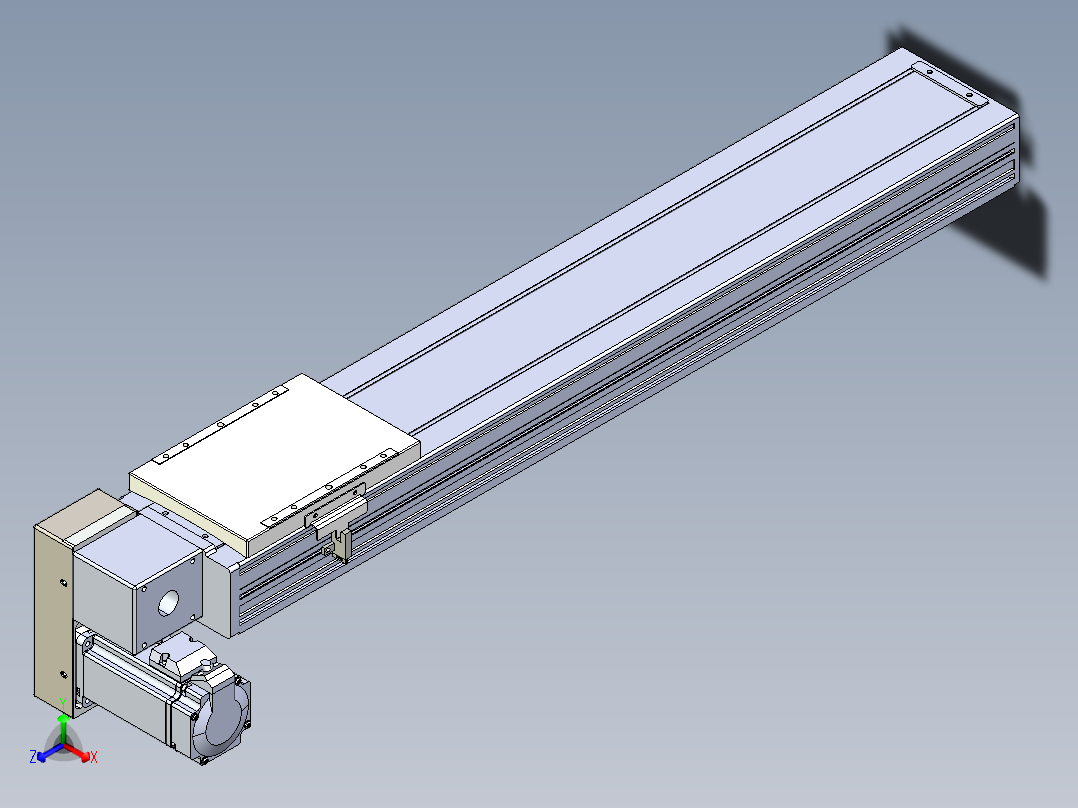 同步带全封闭直线模组TPA-HCB-120D-90-L550-LP-Y-P40-N3
