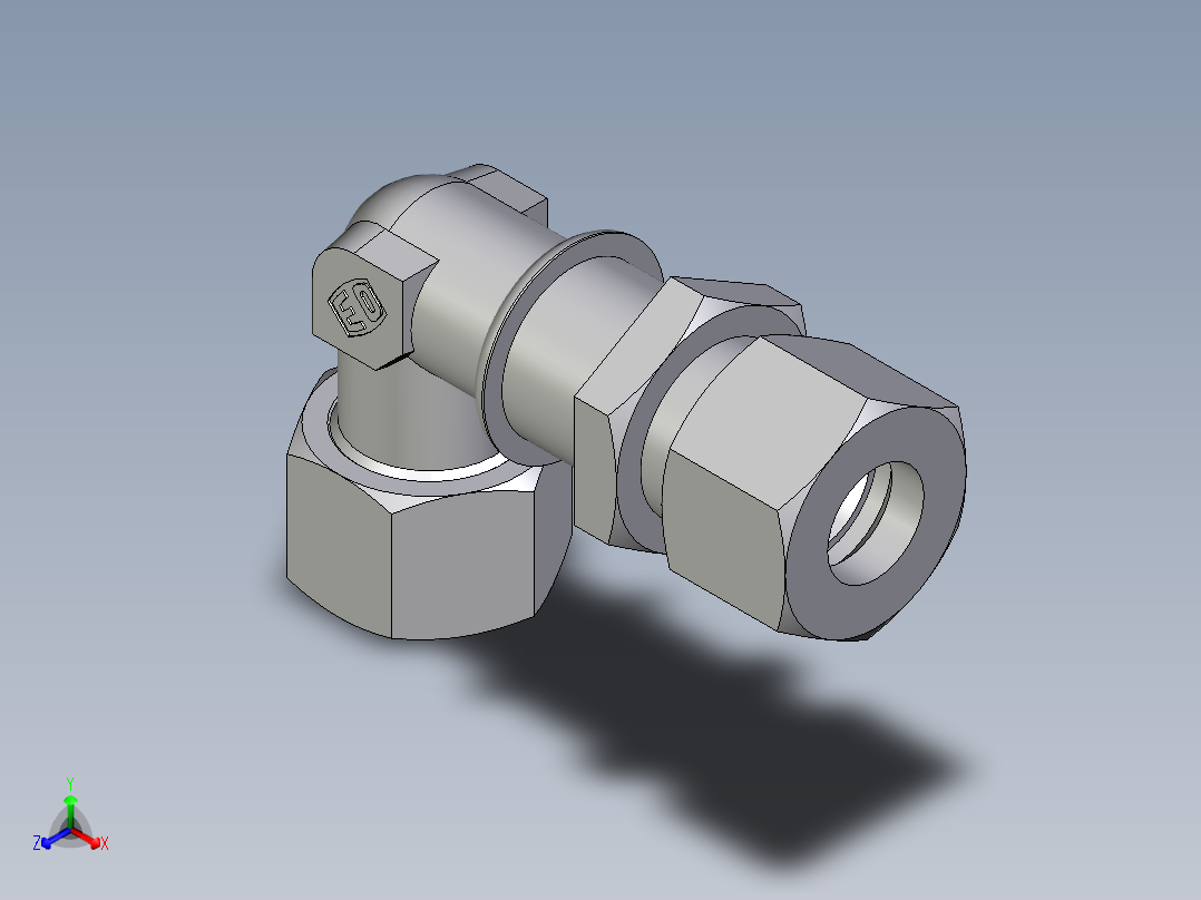 卡套式工业通用硬管接头EO_Bulkhead_elbow_WSV16ZS71