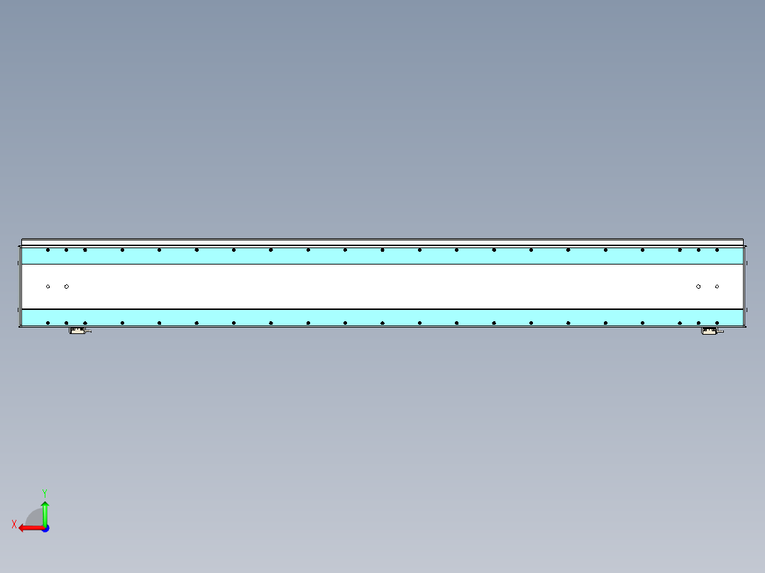 威洛博LC系列3d模型模组2LC22H2Y-S1450后视图