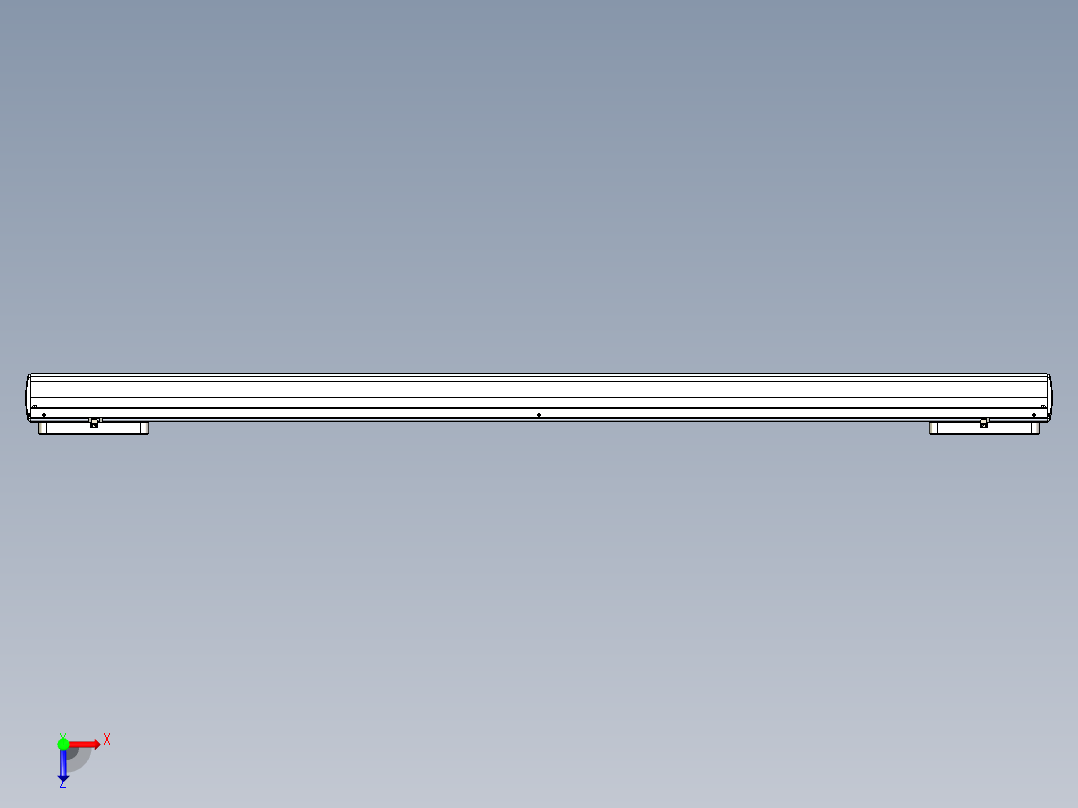 威洛博LC系列3d模型模组2LC22H2Y-S1450俯视图