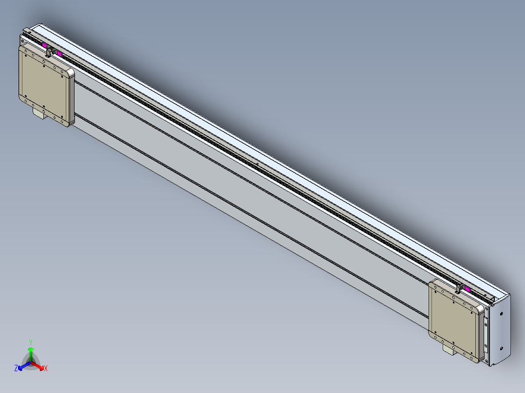 威洛博LC系列3d模型模组2LC22H2Y-S1450正等轴测图
