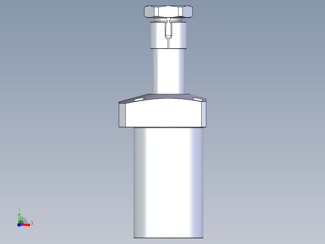 KOSMEKLHA0650-SR-Q30多系列多零件图纸模型前视图