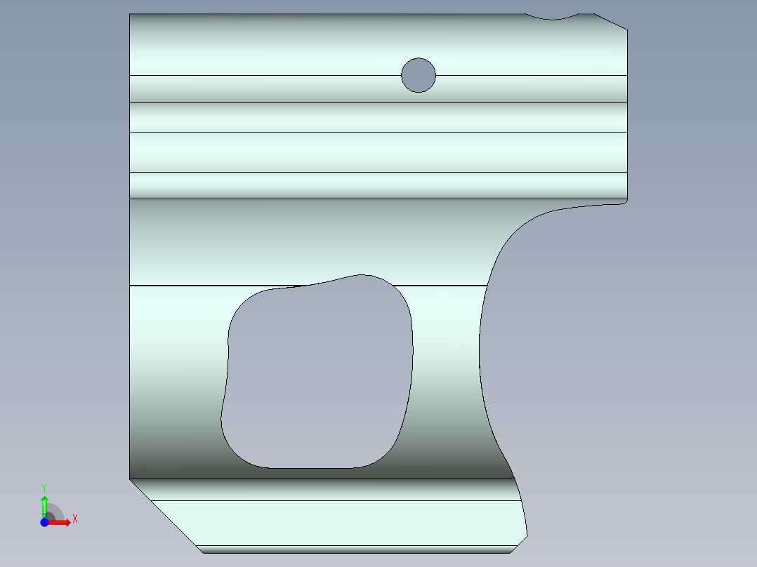 可调液压环8分之5(SHOOT)前视图