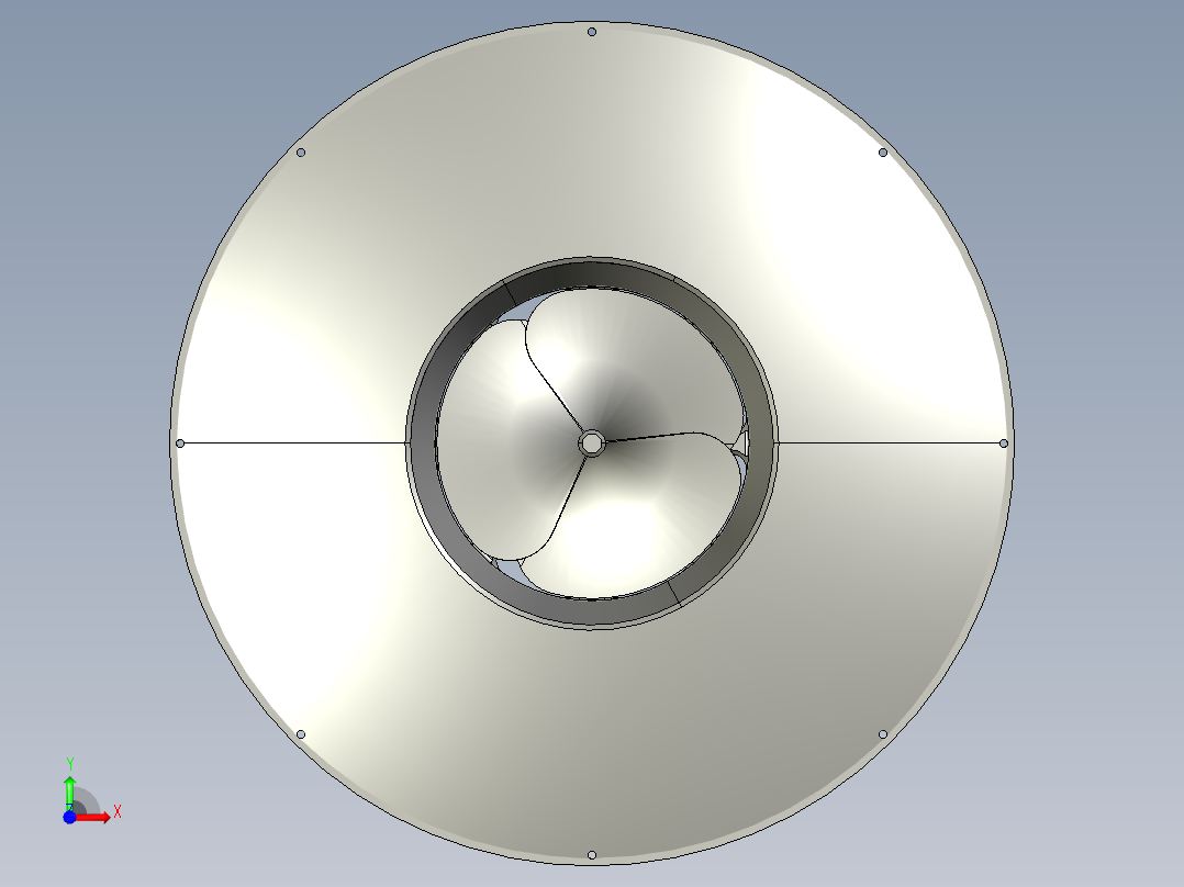 外星飞船15前视图