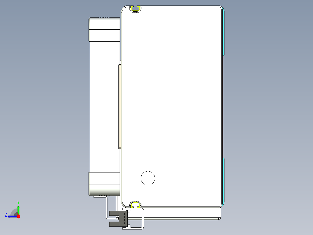威洛博VBC同步带传动一无尘环境VBC17-L45-S1650-BL-ZP75-C3右视图