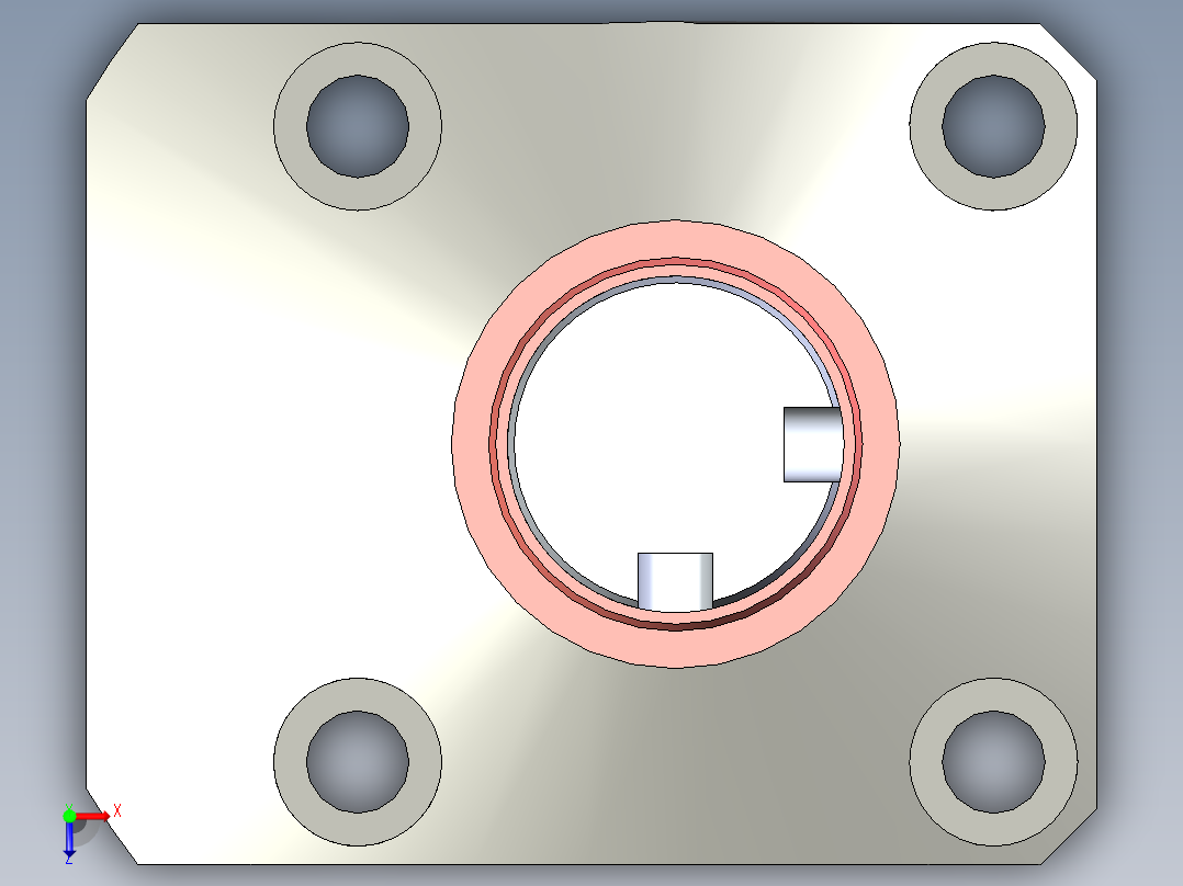 KOSMEKLHS0400-SL-F多系列多零件图纸模型俯视图