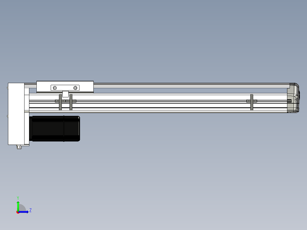 Toyo东佑达直线模组-ETH14-450-BM-400W左视图