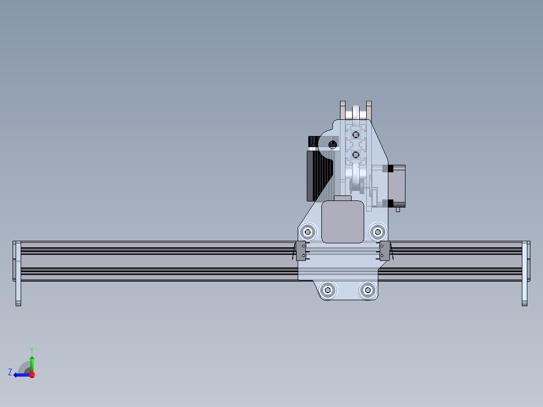 A17-DIY CNC laser engraver右视图