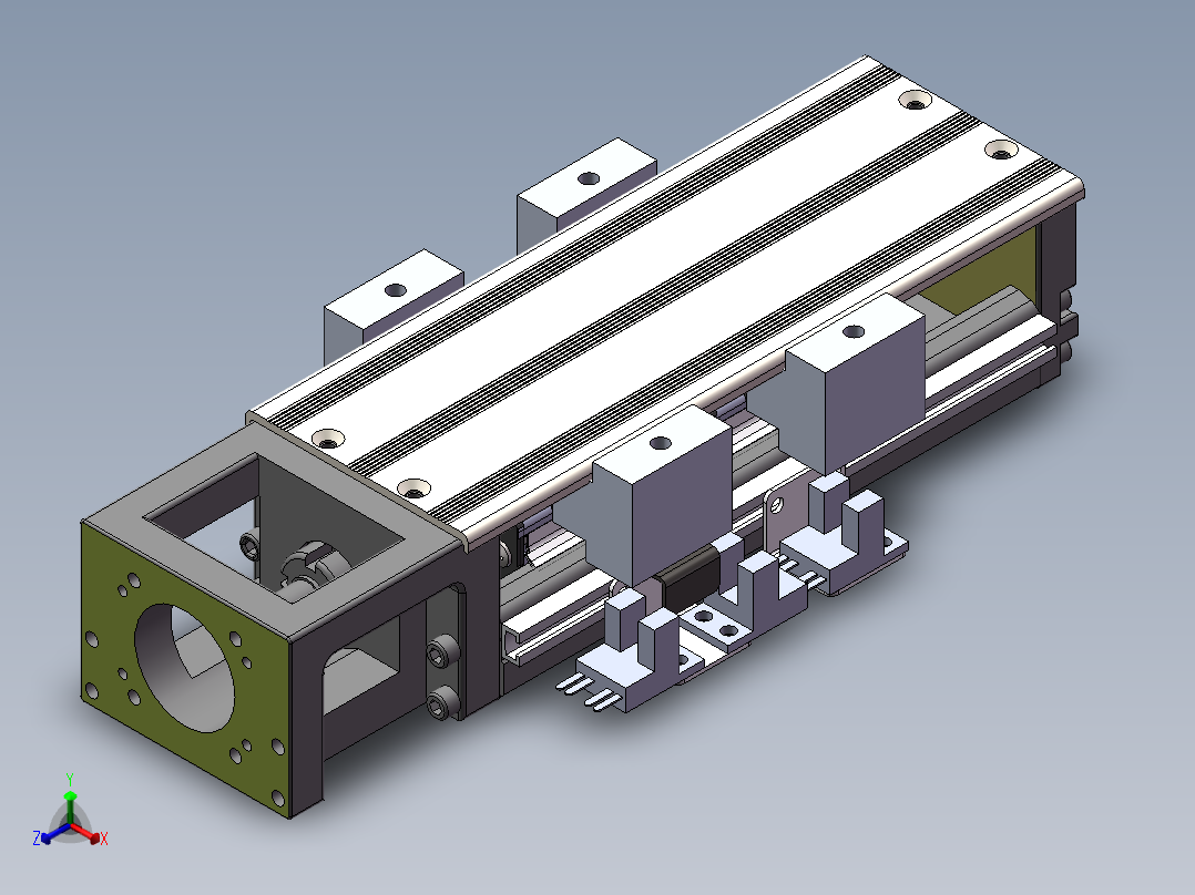 模组MK60-S2-F0C正等轴测图