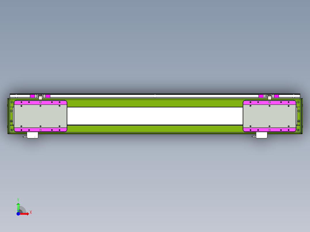 威洛博LC系列3d模型模组2LC14S2Y-S650前视图