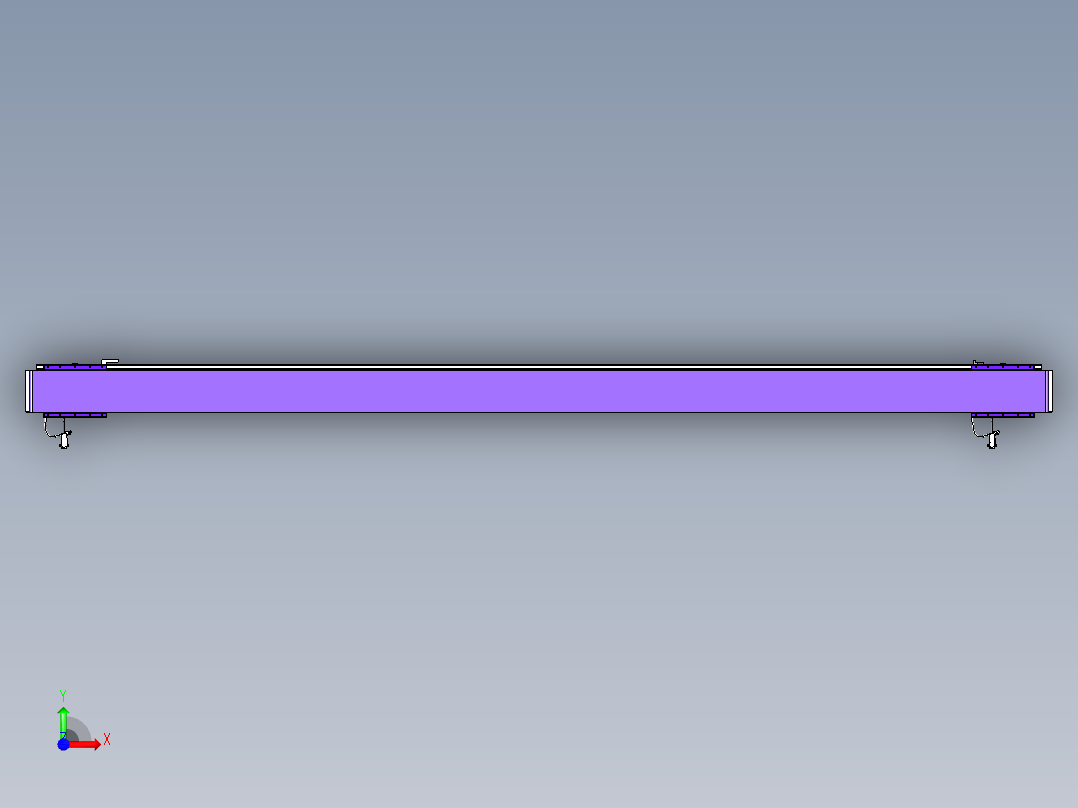 威洛博VL系列直线电机模组-2VL14S3-S2850前视图