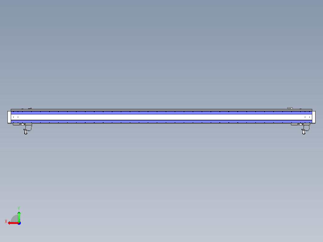 威洛博VL系列直线电机模组-2VL14S3-S2850后视图