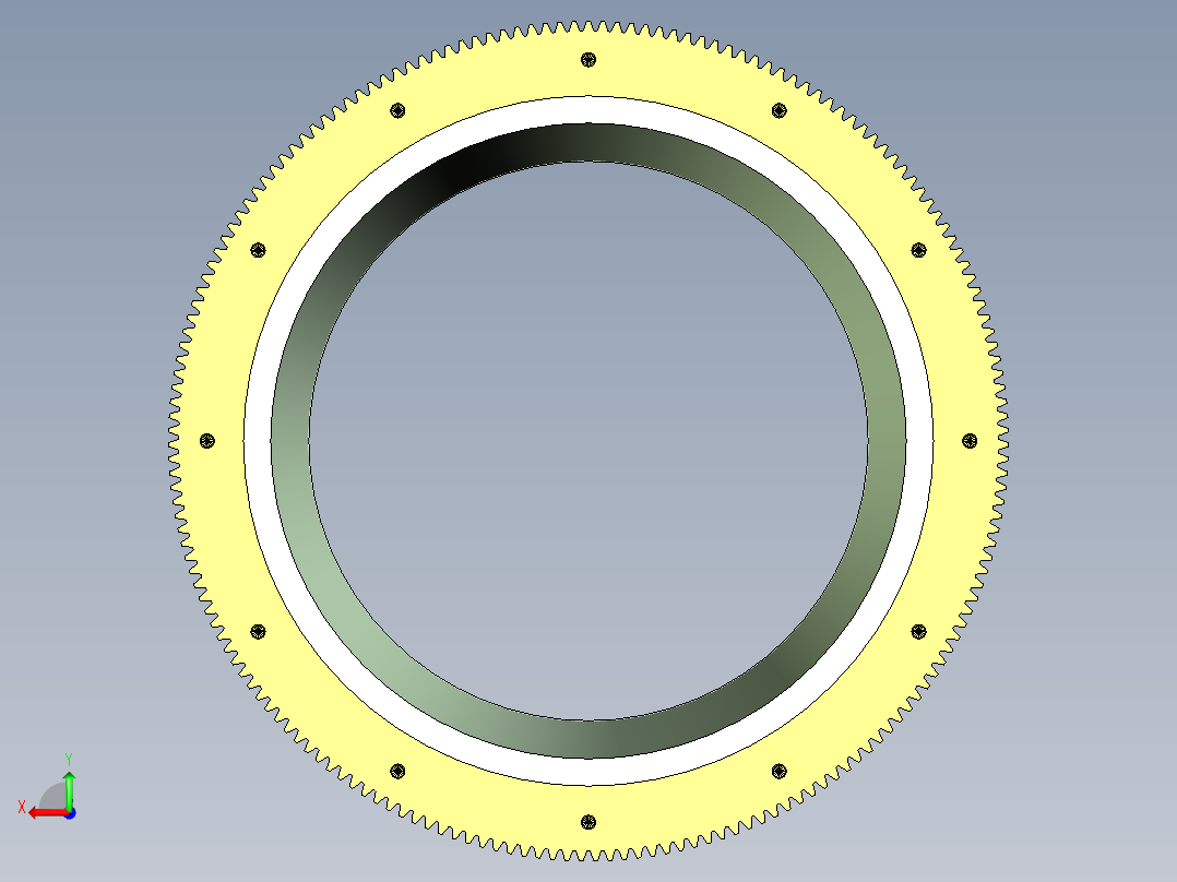 滚筒式分拣机UG三维后视图