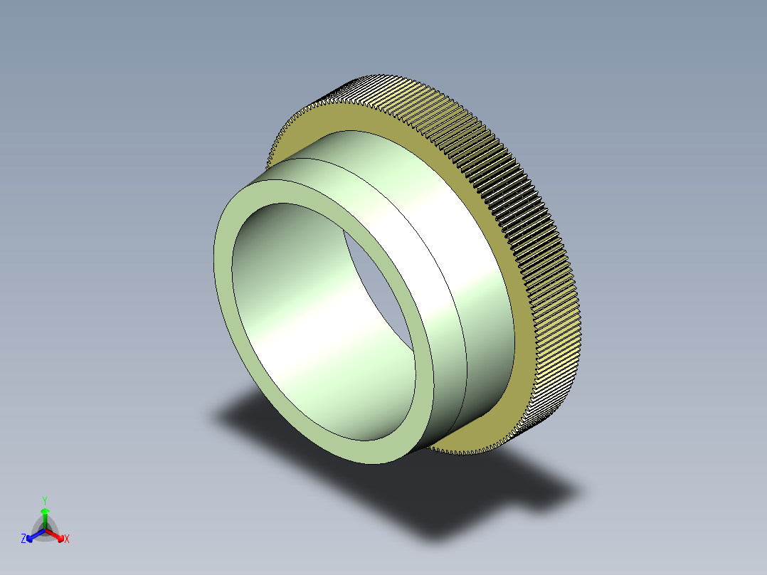 滚筒式分拣机UG三维正等轴测图