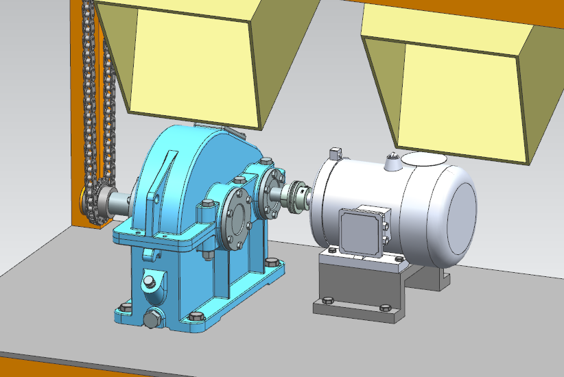 滚筒式分拣机UG三维