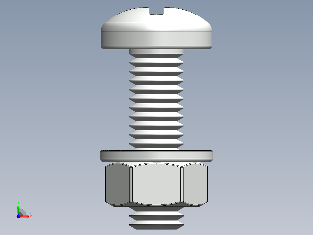 紧固件-M5-0.80 Round Head