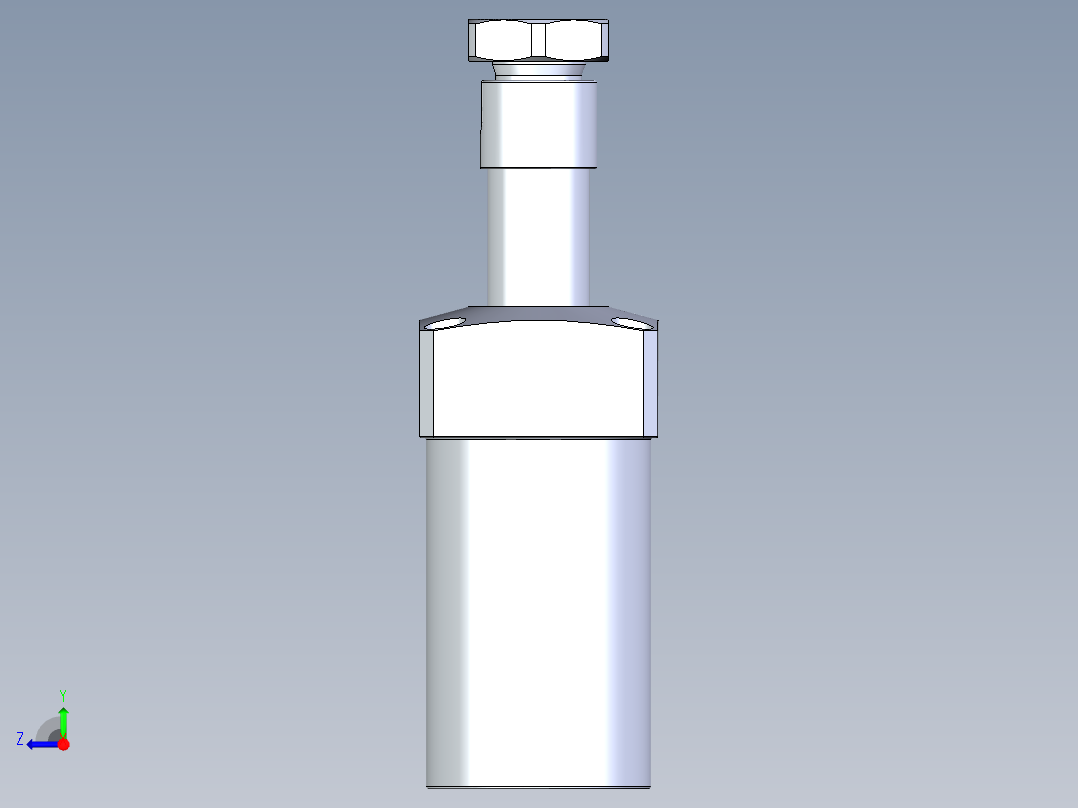 KOSMEKLHA0480-GR-Q20多系列多零件图纸模型右视图